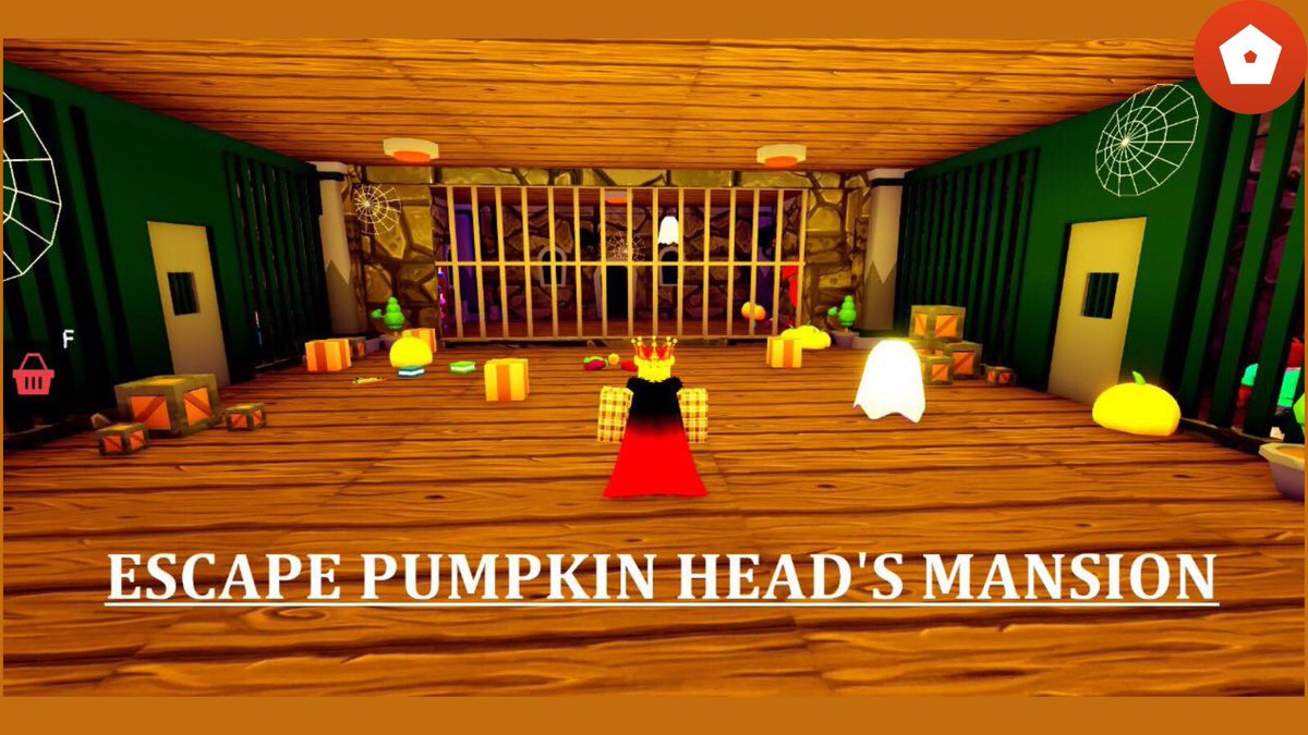 fivebloxstudios's tweet photo. Breaking: “Escape Pumpkin Head’s Mansion” is here🎃!
Get ready for a thrill like never before.
Can you conquer the mansion’s mysteries? Play Now https://t.co/3MFGl8reAA

#ROBLOX #spooky #Halloween #spookymonth #RobloxDev https://t.co/t88WSzIVCZ