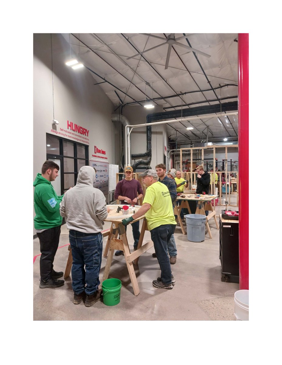 High school students got hands-on with the trades at our Training and Development Center! Teamwork was the name of the game, and our training team crafted awesome stations for these future builders. 
#HandsOnLearning #TradeSkills #Tradesmen #LifeInTheTrades #DaveJones