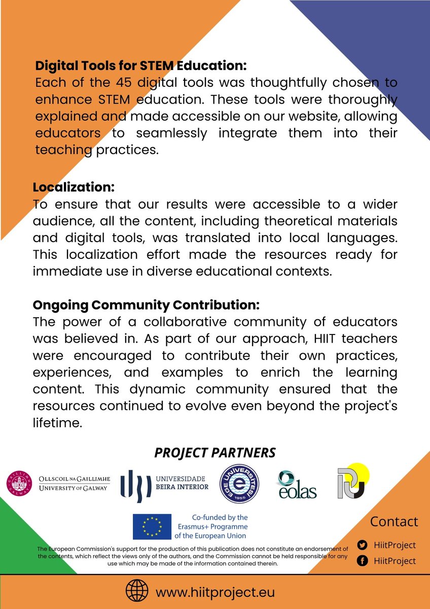 HiitProject's tweet image. Introducing our brand-new newsletter!
Welcome to the world of &quot;Higher Education Instructional Technology and Teachers&quot; (HIIT) learning content.
Let&apos;s continue to explore the future of education together! 📷📷 #EducationTechnology #HIIT #STEM #Education