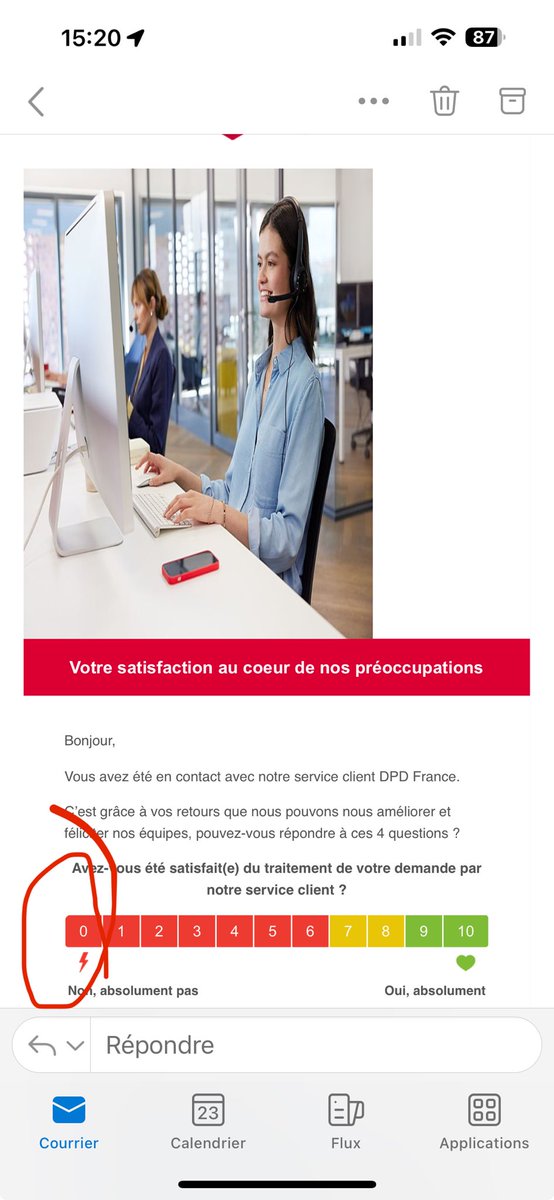 Ma6mus's tweet photo. Bonjour ⁦@DPD_Fr⁩ https://t.co/xpnaHAt86o