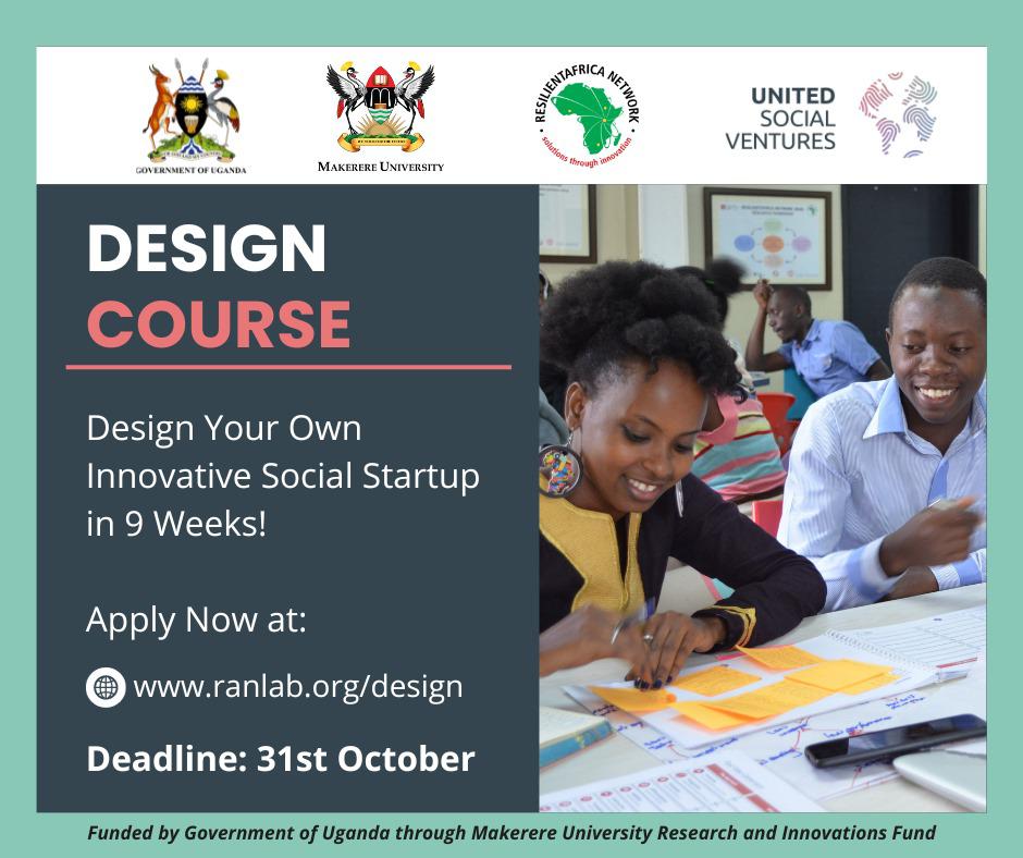 Do you want to be an entrepreneur? This Design Course is for you! Over 9 weeks you will go through a new module each week to create innovative ideas to solve social challenges. Each week will involve watching about an hour of short videos, then completing a toolkit, and…