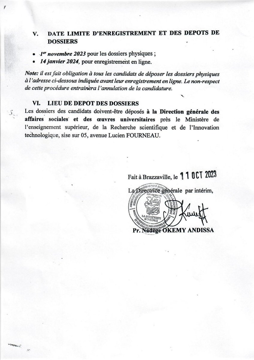 Ministère de L'Enseignement Supérieur tweet media