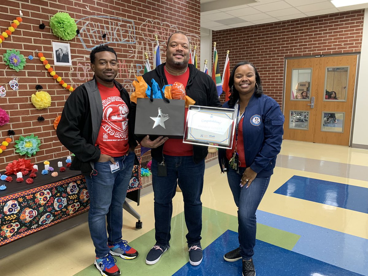 Good News for our Principal <a href="/docdrewlovett/">Andrew Lovett Jr., Ph. D.</a>‼️ Our <a href="/apssupt/">Dr. Bryan Johnson</a> Battle announced to us this morning, that the he is a finalist for #apsprincipaloftheyear 2023-2024‼️ Yay!  <a href="/lexology00/">Alexa Smith</a> @BenteenIBPYP <a href="/PrincessS2003/">Princess S</a> <a href="/MsFree_SC/">SchoolCounselorsRock</a> <a href="/pwbrownKMS/">Paul W. Brown</a> <a href="/DrCSLPadgett/">Christian SL Padgett</a>