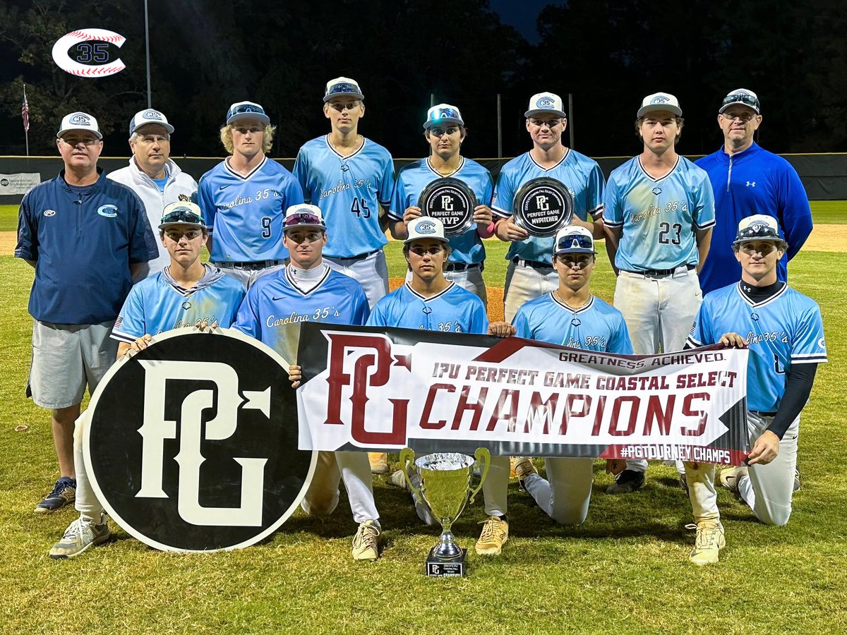 Congratulations to our <a href="/C35Coastal/">C35 Scout 17U</a> 17u on their <a href="/PG_Coastal/">PG Coastal</a> select championship weekend. 

#C35Family
