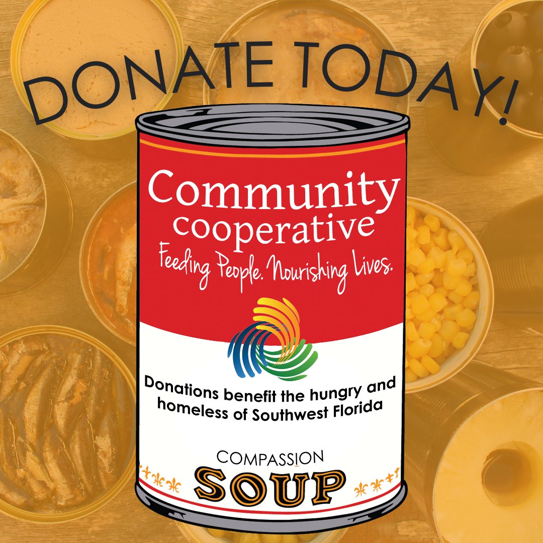 MNMW's tweet photo. #Hunger is a constant problem &amp; there are many in need in SWFL. Make a difference by donating to the @GetPushing CAN IT! Campaign food drive. Canned goods &amp; non-perishable donations accepted thru Nov 15. Learn more: https://t.co/AtXLHxPxIs.
#MNMW #PushingTheEnvelope #CombatHunger https://t.co/beLlh5Ig97