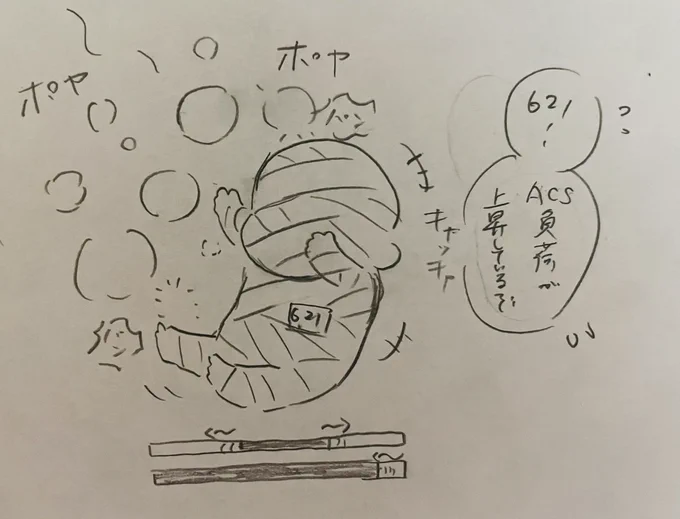 スッラさんとシャボン玉で遊ぶ621君 