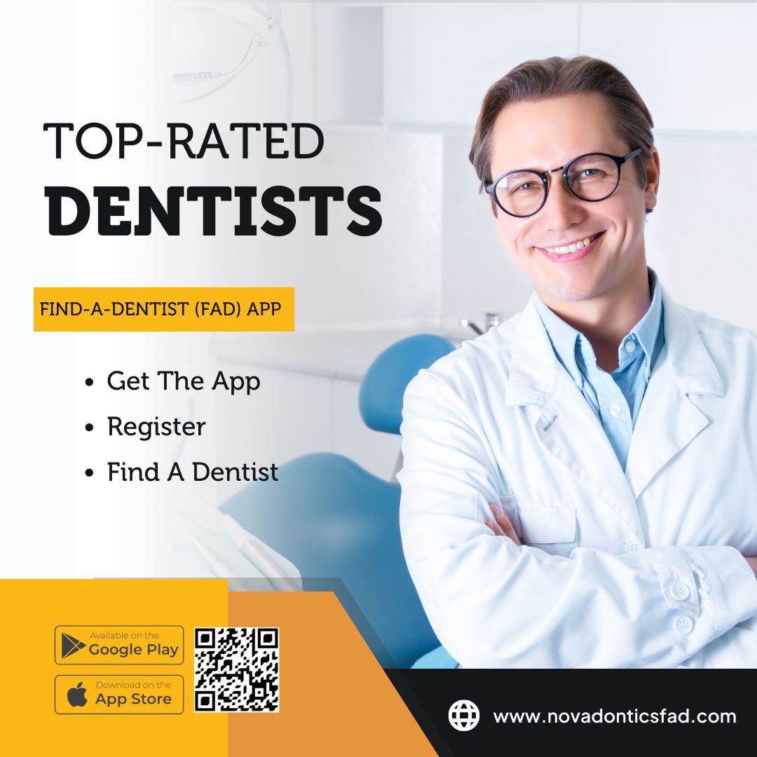 People love the new Novadontics Find-A-Dentist (FAD) app because it makes it incredibly easy to find a nearby qualified dental professional and saves lots of time in booking and managing appointments.

Learn more: buff.ly/3BWexVQ
#Novadontics #FindADentist