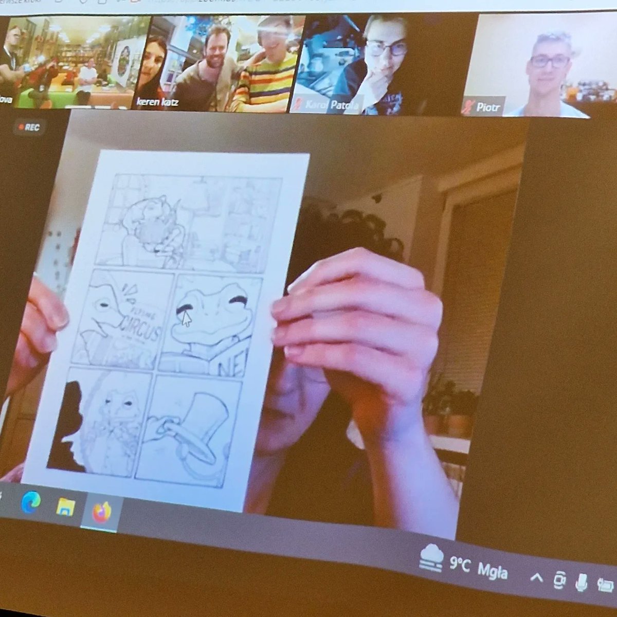 nerdheimpl's tweet photo. A takie rezulataty przyniosło weekendowe 24godzinne #rysowaniekomiksów w #czytelnianova i #12hofdrawingtogether między #Poznań i #TelAwiw (i nie tylko)

#makezinesnotwar #zines #indiecomics #lotsofart #manyartists #drawingtogether #coworking #komiksy #nerdzenie https://t.co/wDjTYSr2tG