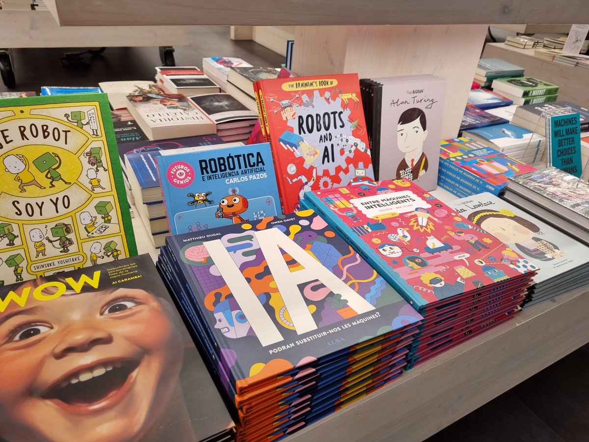 laietana's tweet photo. 📚 Completeu l'exposició #IAcccb amb el catàleg oficial i una selecció bibliogràfica i d'articles que trobareu a @laiecccb
👉 https://t.co/VjO7Cne2Be
#AIcccb #LaieCCCB https://t.co/SP6hZZUOCB