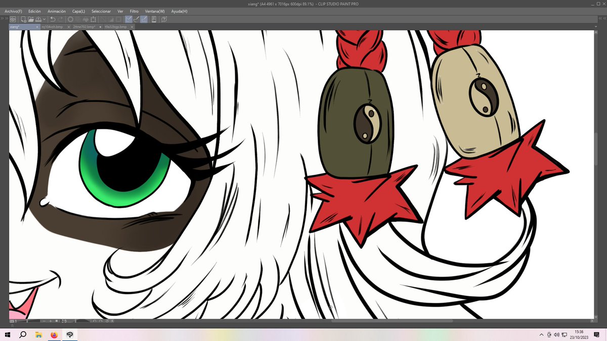 AphroditeArtLov's tweet image. Os dejo un pequeño #wip #wakfu #pandawa