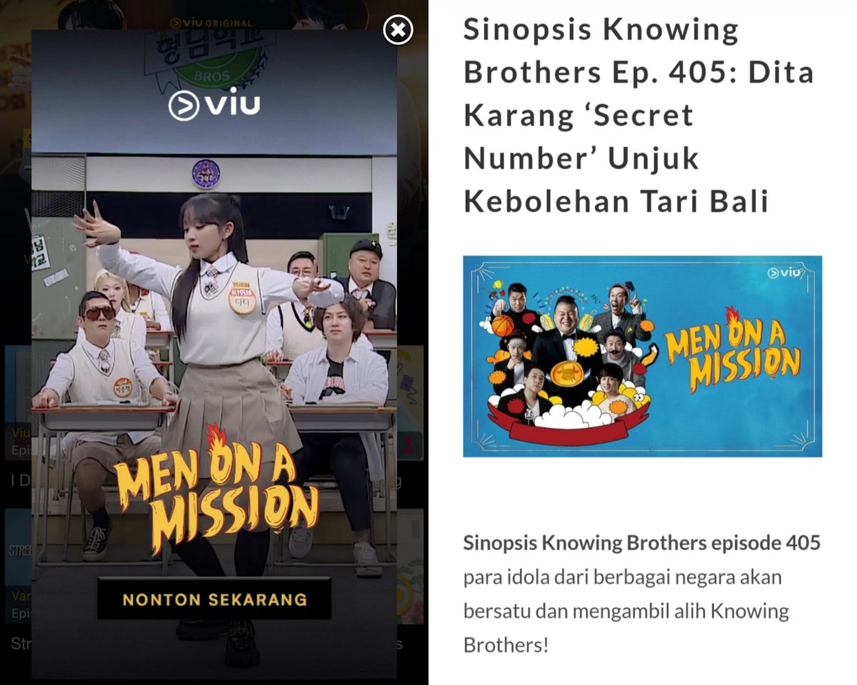 number_dita's tweet photo. Dijadiin front image✅
Dibuatin Sinopsis✅
Thank you @Viu_ID 

#독사 #DITA #ディタ
#DITAKARANG #SECRET_NUMBER
#Dita_KnowingBrothers @5ecretNumber https://t.co/VfDyWrG5ju