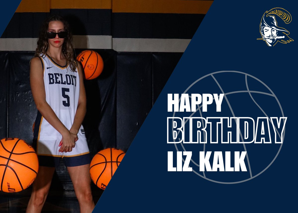 BeloitWBB's tweet photo. Join us in wishing our senior Liz Kalk a big happy birthday! 

Have the best day ever, Liz!🥳 https://t.co/CxyeDdhe2r