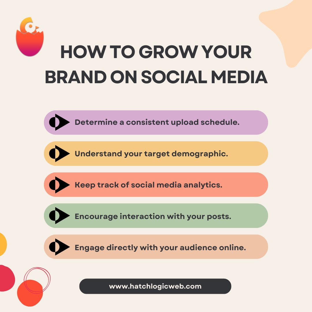 hatchlogic's tweet photo. Seeking tips to Grow your Brand on Social Media ? We have got you covered. In a world full of noise, let your brand be the signal.
#hatchlogic #brandbuilding #brand #digtalmarketing #marketingsolution #digitalsolution #appdevelopment #websolution https://t.co/QgwepnBZ6f
