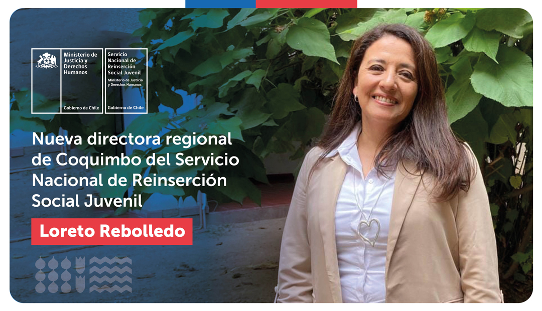 📢Ella es Loreto Rebolledo, directora regional de Coquimbo del nuevo Servicio Nacional de Reinserción Social Juvenil.
 
✅Relacionadora pública y trabajadora social de la Universidad Católica Silva Henríquez. 

🌐¿Más sobre su experiencia profesional? minjusticia.gob.cl/antofagasta-at…