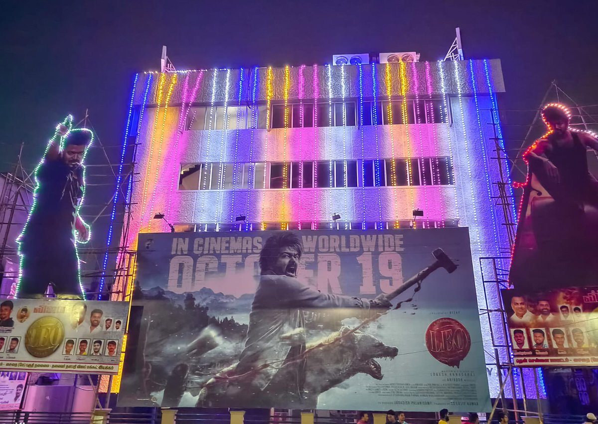madhan__4u's tweet photo. I Recommend ✌🏽To Watch 👀 🍿 #Leo in @kasi_theatre 🧨🥁🧨 Sound💥🥵Effect🥁💣Seat Aadharum💯🥶 Feel the experience in Chennai
🎬 #KasiTheater 👍🏽📽️ ✨🙏🏼❤️🩹 https://t.co/1GMgj9UbGg