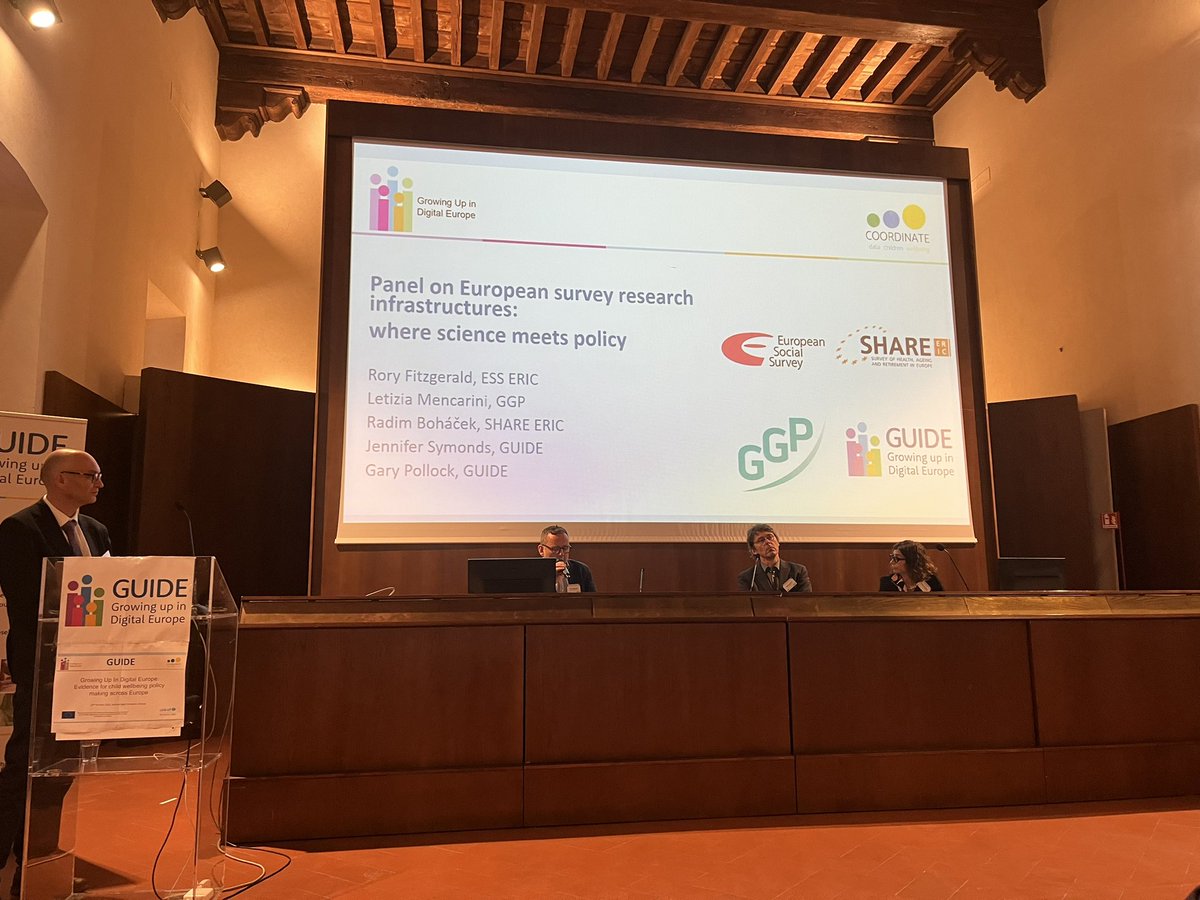 Lisa Calderwood (@_drlisac) on Twitter photo Final session of the day at <a href="/coordinate_eu/">Coordinate Network (EU)</a> conference - panel discussion with representatives from European survey research infrastructures <a href="/ESS_Survey/">European Social Survey</a> <a href="/SHARE_MEA/">SHARE_MEA</a> <a href="/GGP_i/">GGP</a> - learnings for <a href="/GuideCohort/">GUIDE</a> on how to build a comparative data resource for policy and research Final session of the day at <a href="/coordinate_eu/">Coordinate Network (EU)</a> conference - panel discussion with representatives from European survey research infrastructures <a href="/ESS_Survey/">European Social Survey</a> <a href="/SHARE_MEA/">SHARE_MEA</a> <a href="/GGP_i/">GGP</a> - learnings for <a href="/GuideCohort/">GUIDE</a> on how to build a comparative data resource for policy and research