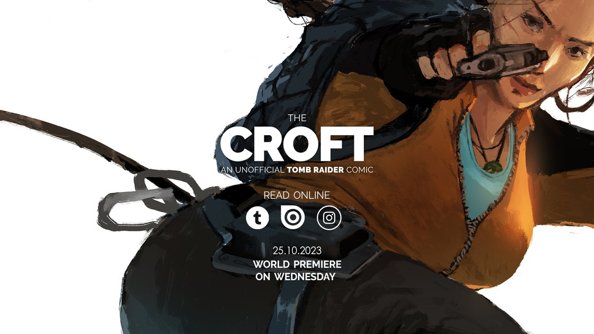 AdamSoroczynski's tweet photo. 2 days!
#thecroft #laracroft #tombraider https://t.co/uqUJ30X5HB