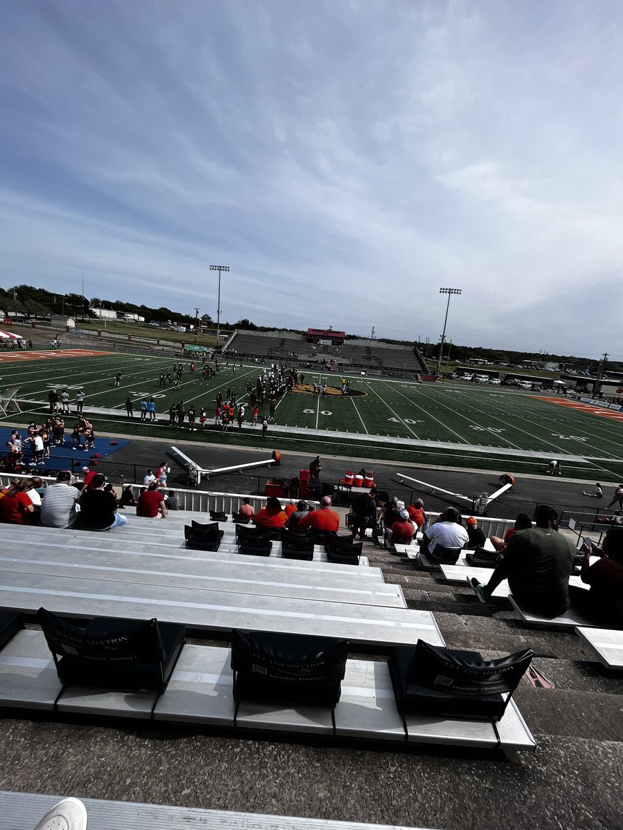 Thanks to <a href="/CoachShaw_Jake/">Jake Shaw</a> and <a href="/ECUTigersFB/">ECU Tigers Football</a> and <a href="/LitrentaJohn/">John Litrenta</a> for having me for a Gameday visit with @HunterMartens. Had fun and got to experience what it’s like at ECU