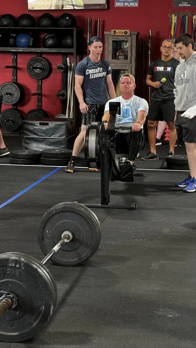 mckinneytxfire's tweet image. Honoring the legacy of McKinney Fire Capt Jamie 'Bull' Graham at the 343 Throwdown. Graham competed in the annual crossfit event for years. This year, McKinney Firefighters competed in his honor. The proceeds benefitted the Graham family. #firefighter #sweatandtears #mckinneyfire