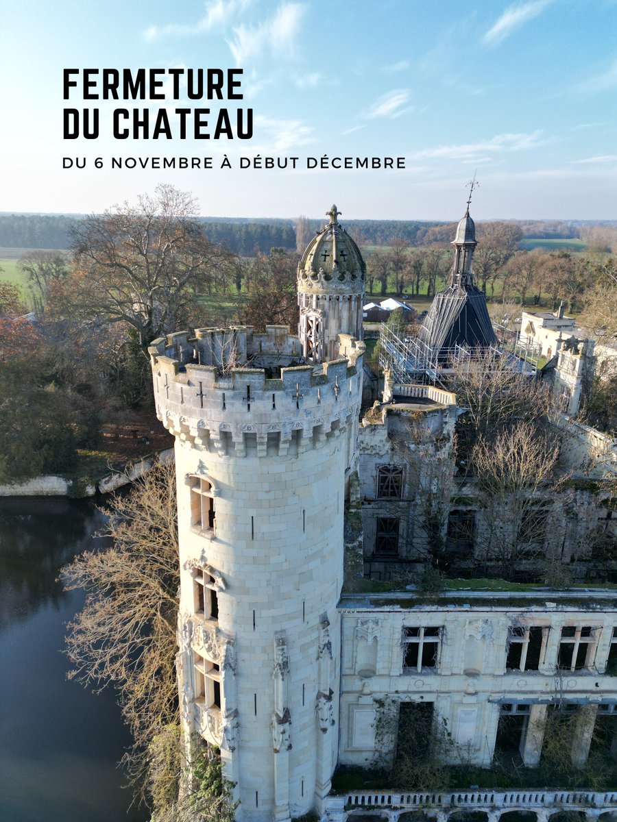 Château de la Mothe Chandeniers tweet media