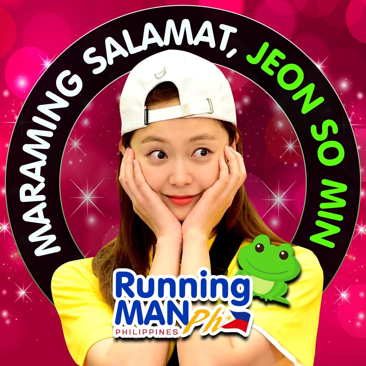 Heartbroken but we wish Jeon So Min all the happiness she deserve.

Thank you So Min for the love that you poured on the show.

Mahal ka namin, hanggang sa muli nating pagtakbo.

Post your messages to our Jeon Sobari on our special love board 💕
tinyurl.com/jeonsomin