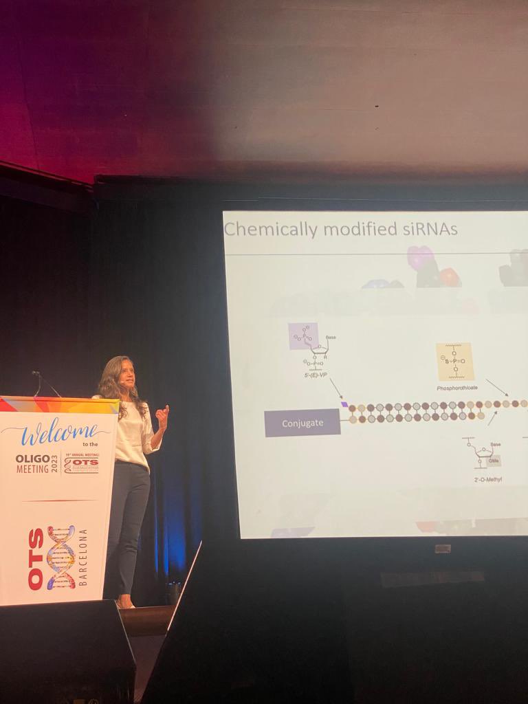 The RTI’s Julia Alterman on Delivering siRNA to the skin: Novel chemistry and routes of administration for improved PK/PD #OTS2023