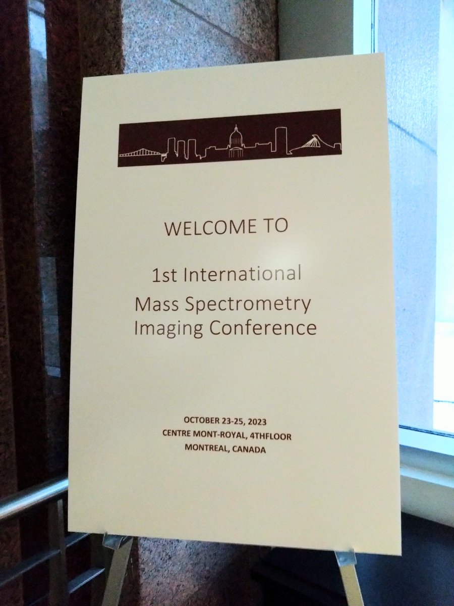 NBjarnholt's tweet photo. Here we go! Looking forward to interacting with the mass spec imaging community again at the first ever conference of the newly formed international MSI society #IMSIS 
🥳 https://t.co/VfhfKajQTu