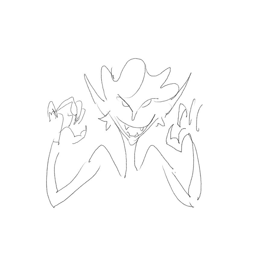reeseislate's tweet image. Everytime I want to create bg3 content I’m drawing ugly astarion doodles