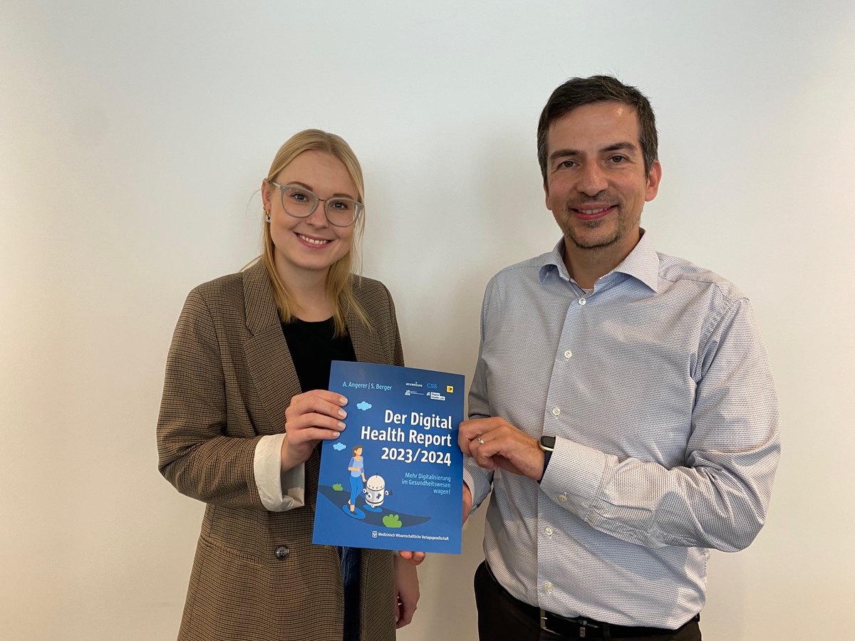Yes, der Digital Health Report 2023/2024 ist da! 

Die positiven Seiten der Digitalisierung des Gesundheitswesens, konzentriert in einem Buch.

Hier kann man das kaufen oder kostenlos als PDF herunterladen: 
mwv-berlin.de/meldung/!/id/4…(1]

#digitalhealth #ZHAW