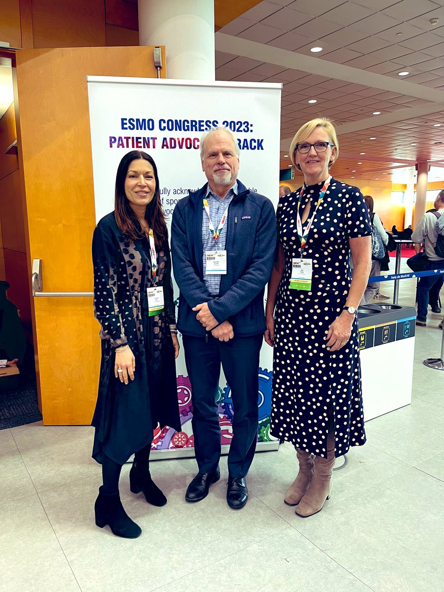 Yvonne_Diaz_'s tweet photo. Great meeting Dr Ken Culver, @ALKPositiveinc Research & Clinical Affairs at #ESMO23. He’s a passionate advocate making the case to biotech, pharma & researchers to develop drugs & therapies for ALK. At 7 years median survival, we may have the longest, but no cure yet. #GoResearch https://t.co/k8aigdd93A