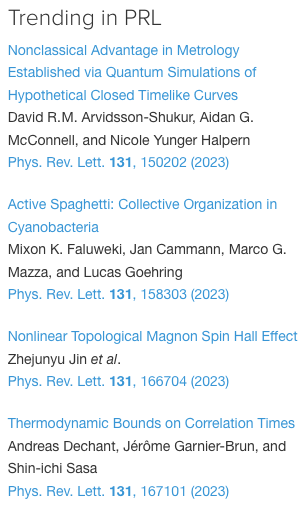 PhysRevLett's tweet image. #PRLtrending for the week of 2023-10-23  #physics #trending
journals.aps.org/prl/abstract/1… #open
journals.aps.org/prl/abstract/1… #open
journals.aps.org/prl/abstract/1…
journals.aps.org/prl/abstract/1…