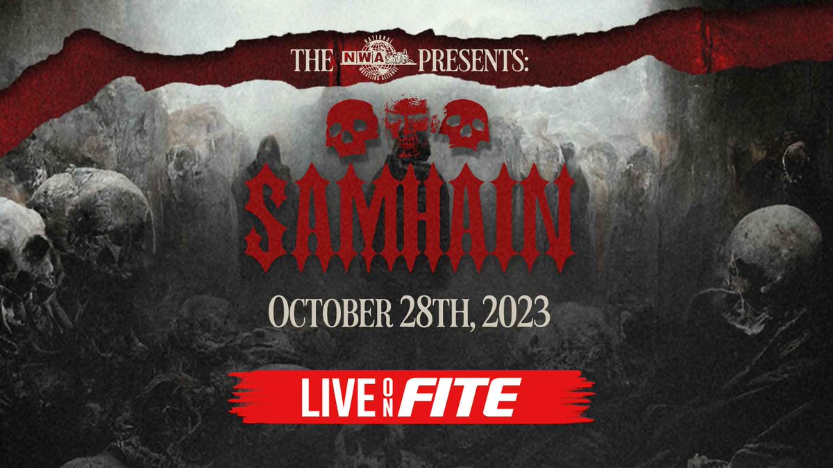 PWInsidercom's tweet image. Thanks to #FITE, we have one code for
@NWA #NWASamhain on Saturday!  

To enter:  Like &amp;amp; RT this post!   

Follow us &amp;amp; @FiteTV!    

Comment with a GIF from an NWA moment past or present!

Winner announced Thursday at 10 PM Eastern!
WA