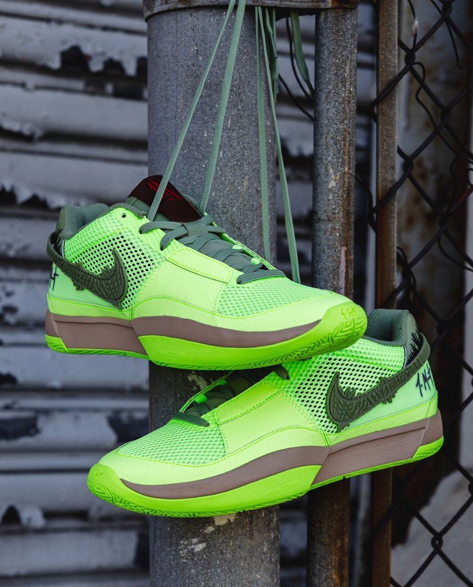 KicksFinder's tweet photo. Ad: $10 OFF RETAIL via FNL/JD
Ja 1 "Zombie"

JD
M https://t.co/GSC73GtZos
GS https://t.co/Lk0xzzPnYN

FNL
M https://t.co/tMEczl3HF8
GS https://t.co/iPfXGIdZYV 

JD (Use code JDS10)
FNL (Use code FRESH4FALL) https://t.co/d3oWfVC8S7