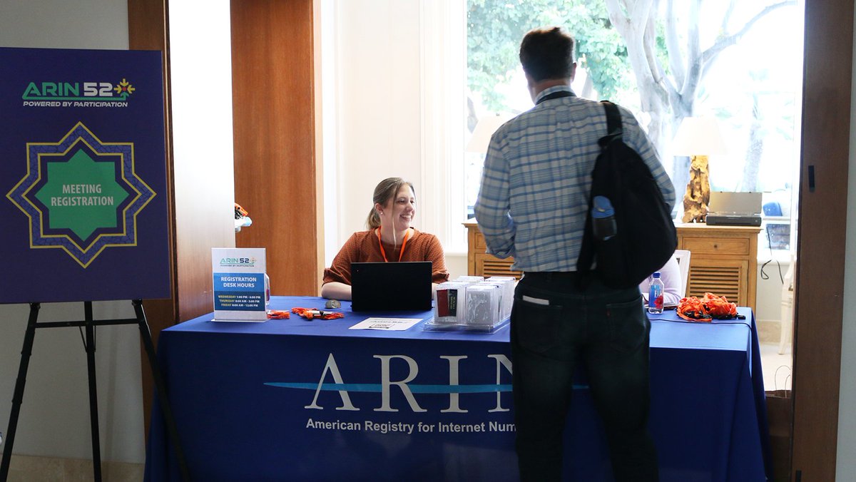 ☕️ Reflecting on moments from #ARIN52 this #MondayMorning. What was your favorite portion of this fall's meeting experience? Did you join us virtually or in #SanDiego?