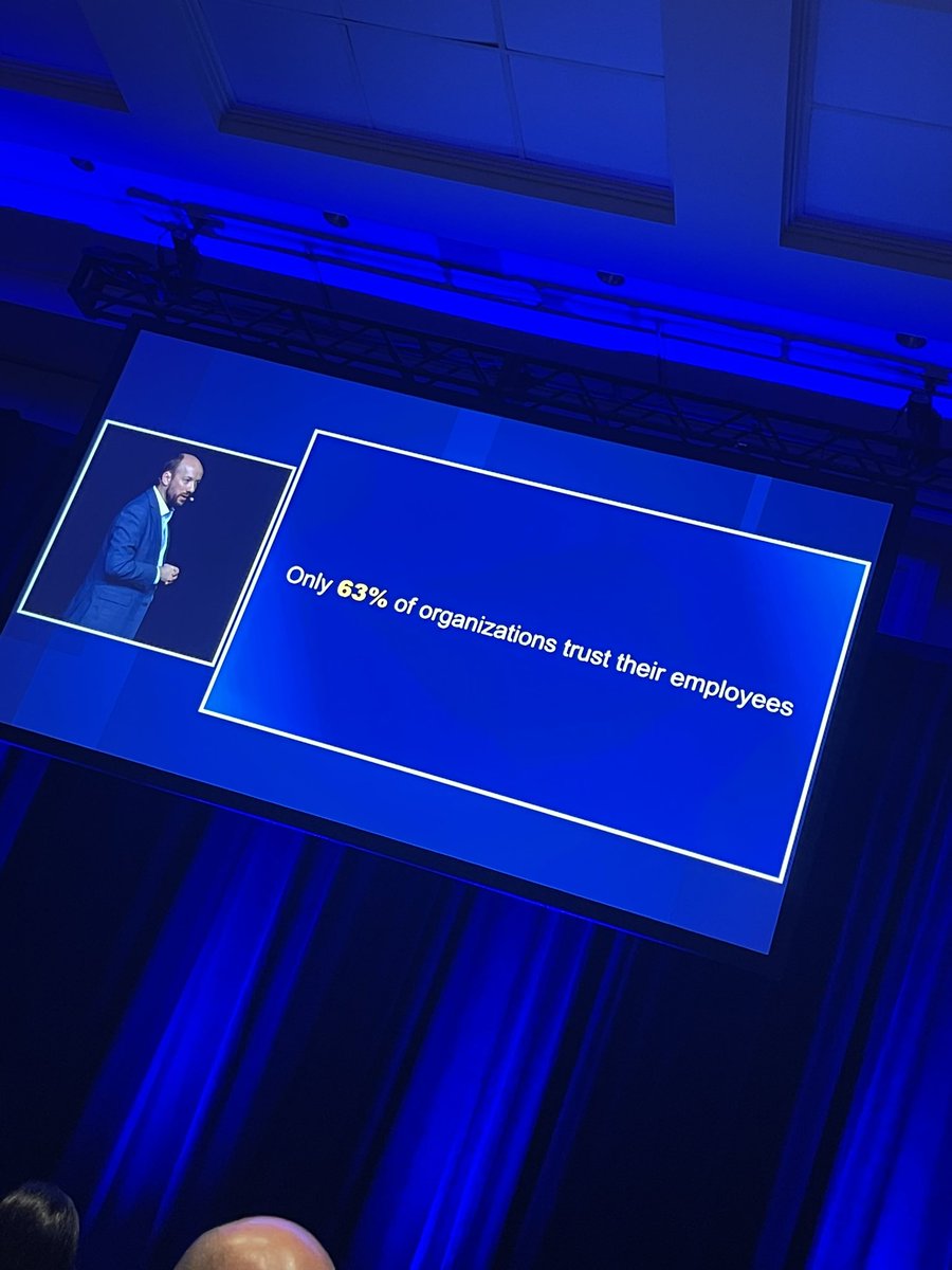 GregoryHarris's tweet image. The trust gap in organizations is a two way problem. Trust from employees to companies is declining. And trust from leaders to employees is declining. #gartnerhr