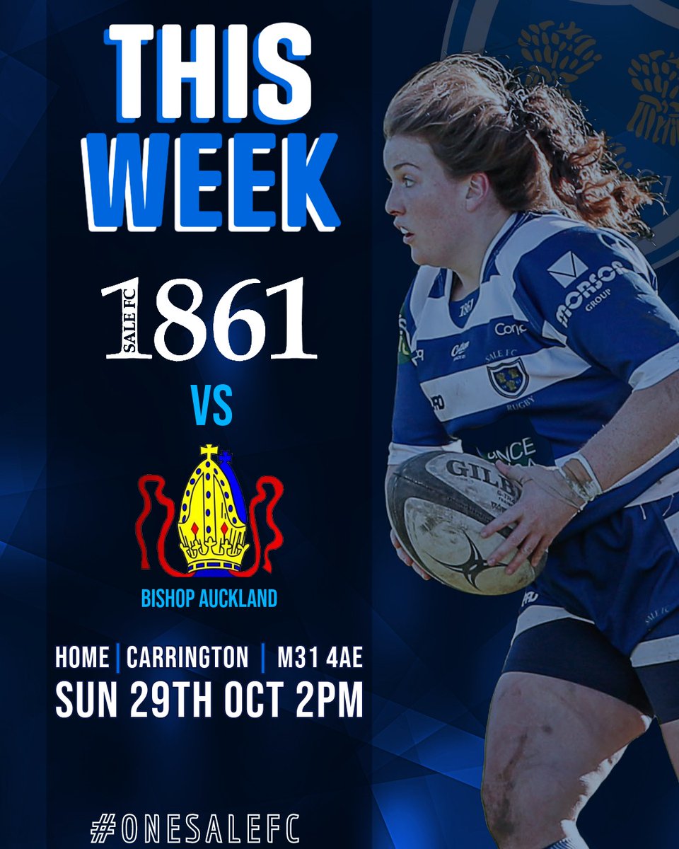 WE'RE BACK ON HOME GROUND!

After a well deserved weekend off, the girls are back this Sunday for our second home game of the season! 

The 1861 ladies currently sit 1st on the Champ 1 table and can't wait to hopefully secure another win 🩵