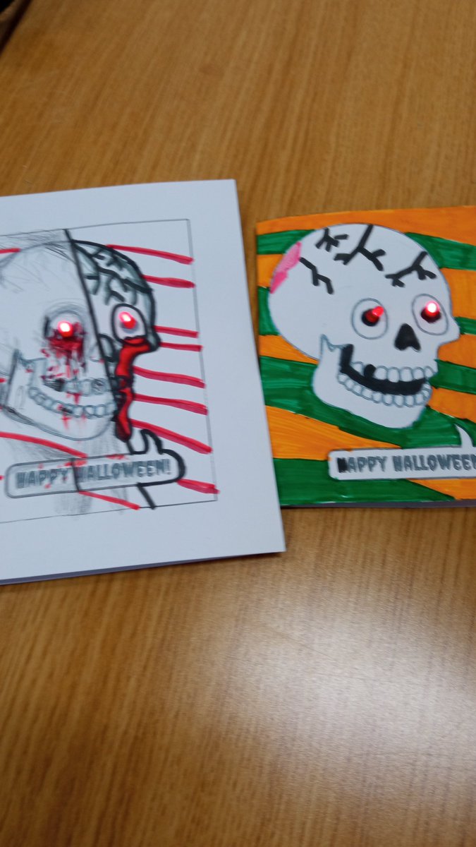 firekit's tweet image. Some fantastically spooky #Halloween cards created by @ScoilChonaill today as they explored simple circuits and parallel circuits
#electricity #papercircuit
@OidePrimarySTEM @EdCentreDonegal #Donegal