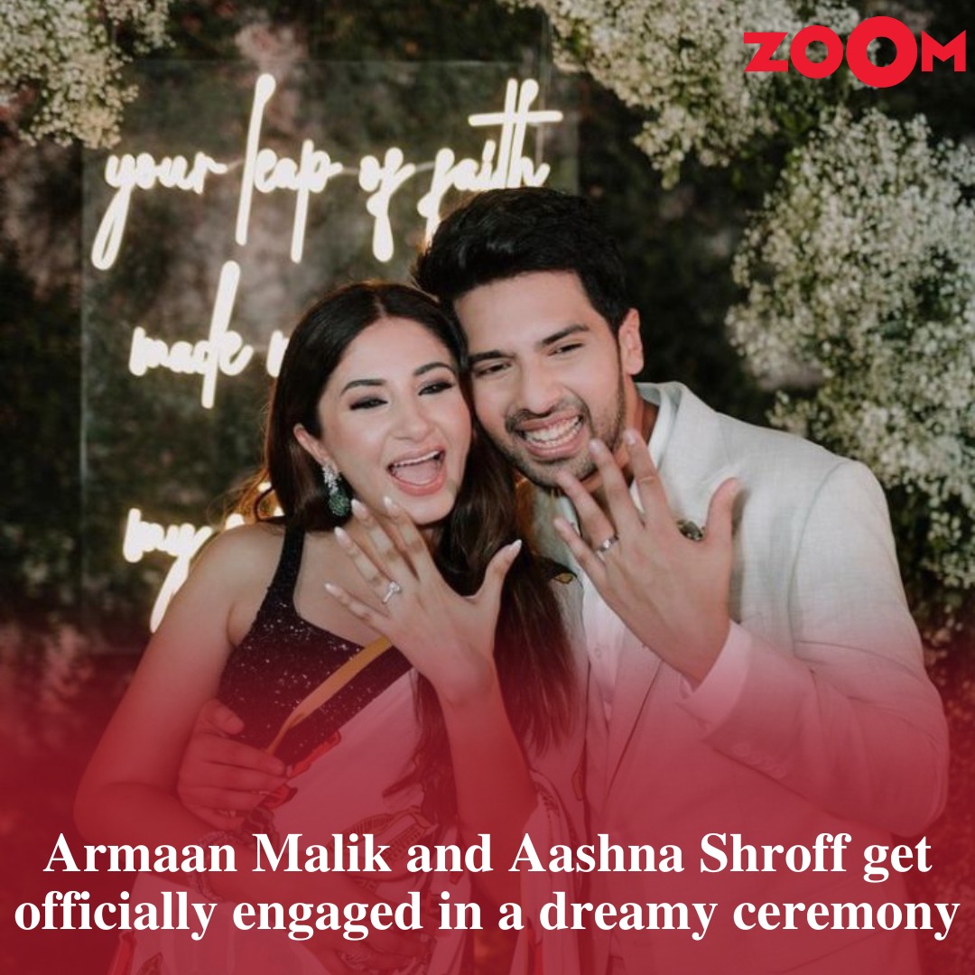 #ArmaanMalik recently got officially engaged to influencer #AashnaShroff and their love story is nothing short of a fairytale. Both Armaan and Aashna shared exclusive glimpses of the ceremony on social media.

#zoomtv #bollywood #bollywoodnews #bollywoodcouple