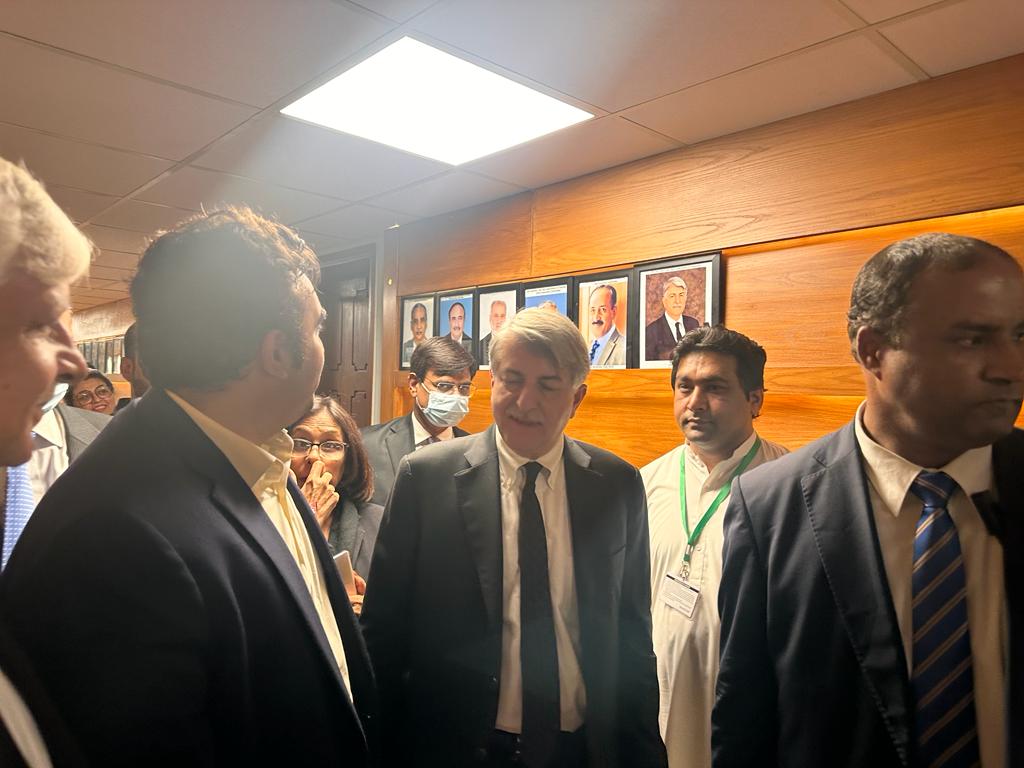 ساحل چانڈیو اپنے چیئرمین بلاول بھٹو زرداری صاحب کے ساتھ