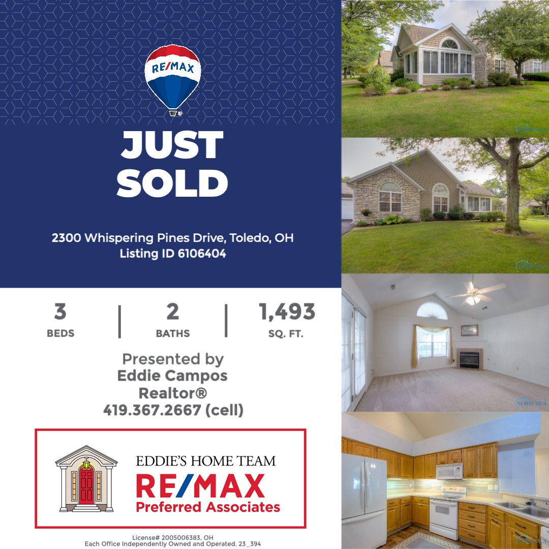 EddieJCampos's tweet image. With the successful closing of this condo, I will be making another donation to Children's Miracle Network Hospitals as part of the Miracle Home partnership between CMN and RE/MAX. Thanks to our seller, Betty, for making this possible!

#eddieshometeam #miraclehomeprogram