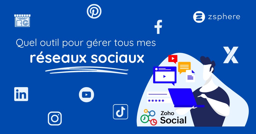 ZSphere_France's tweet photo. Trop de réseaux sociaux à gérer et que 24 heures dans une journée ? Comme on vous comprend 🥴 Ce post a été créé et planifié en quelques minutes grâce à Zoho Social sur toutes nos plateformes ... vous voulez faire pareil ? Rendez-vous sur notre blog pour découvrir notre secret ! https://t.co/dWHkRPqn9p