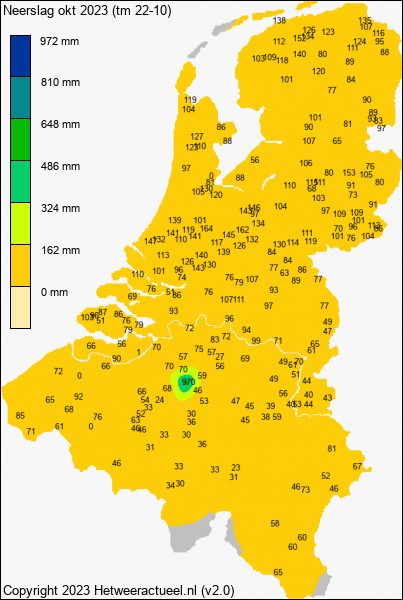 Wanneer iemand in Brussel je regenmeter heeft vol staan pissen waardoor de totale meting in NL/BE van slag raakt. #oeps #regen