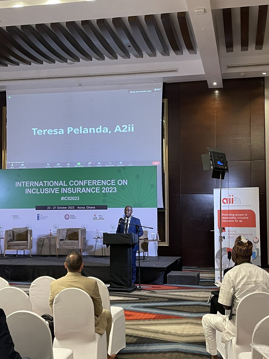 Microinsurance Network (@networkflash) on Twitter photo Michael Kofi Andoh, Acting Commissioner <a href="/nic_ghana/">National Insurance Commission</a> opening the 18th Consultative Forum hosted by @a2ii_org, IAIS, @InsDevForum & the MiN & aiming to produce a set of recommendations & best practices for addressing climate & disaster risks in #InclusiveInsurance markets. #ICII2023 Michael Kofi Andoh, Acting Commissioner <a href="/nic_ghana/">National Insurance Commission</a> opening the 18th Consultative Forum hosted by @a2ii_org, IAIS, @InsDevForum & the MiN & aiming to produce a set of recommendations & best practices for addressing climate & disaster risks in #InclusiveInsurance markets. #ICII2023