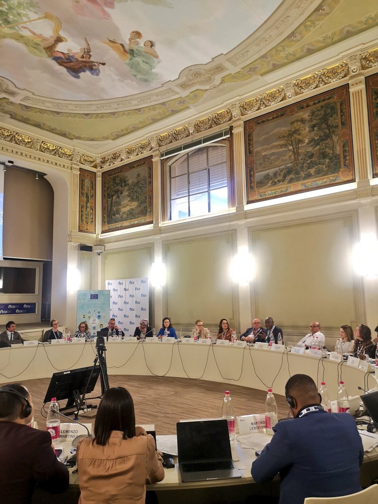 VanberghenEU's tweet photo. In #Florence at @EUI_EU, great discussion on #Cyber4Dev. What a great intervention of Mr. Lourino Chemane, engineer from Mozambique 🇲🇿! The #EU's approach is collaborative, focused on leveraging collective skills towards a better #cybersecurity ecosystem! 👏 @andreacalderaro #EU https://t.co/IICcoFtUNE