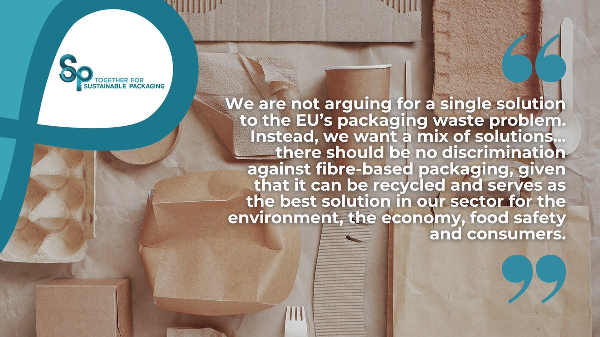 🗣️ "There should be no discrimination against fibre-based #packaging... the best solution for the #environment, the economy, food safety and consumers."

📦 As <a href="/EP_Environment/">ENVI Committee Press</a> votes on #PPWR, let's stay focused on science and evidence:

politico.eu/sponsored-cont…

<a href="/POLITICOEurope/">POLITICOEurope</a>