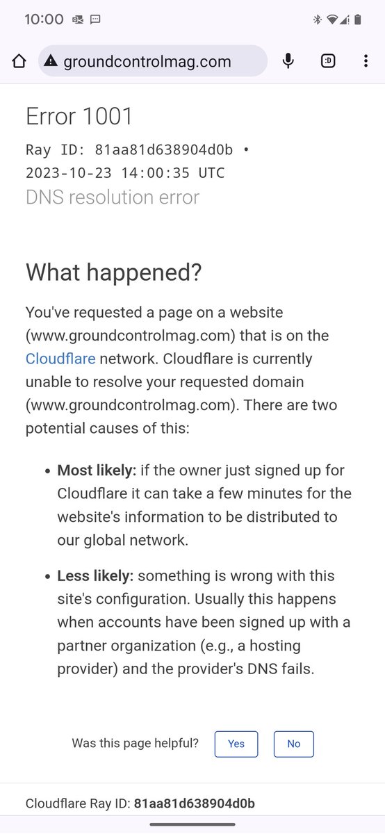 Ground Control Mag tweet media