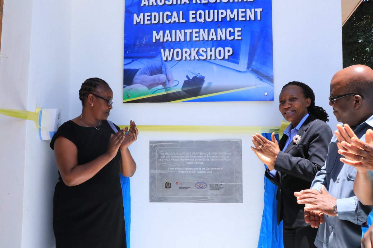 On her part, Jacqueline Matoro pledged continued <a href="/SwissDevCoop/">Swiss Development and Cooperation</a> support to <a href="/tanzaniagov/">Tanzania Government</a>. 

"It is our hope that this facility will be used as intended and that it will be properly maintained", she said.

<a href="/SwissTPH/">Swiss TPH</a>