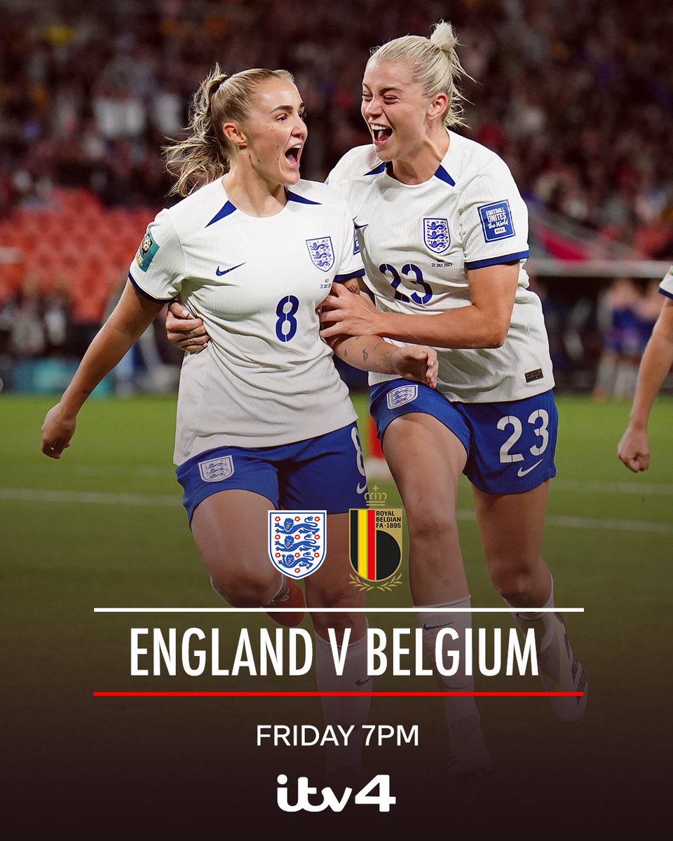 Catch the Lionesses back in action TONIGHT against Belgium 🏴󠁧󠁢󠁥󠁮󠁧󠁿🇧🇪 Join us on ITV4 at 7PM 📺 🗣️ @seemajaswal @IanWright0 @Seb_Hutch Karen Carney & Eni Aluko