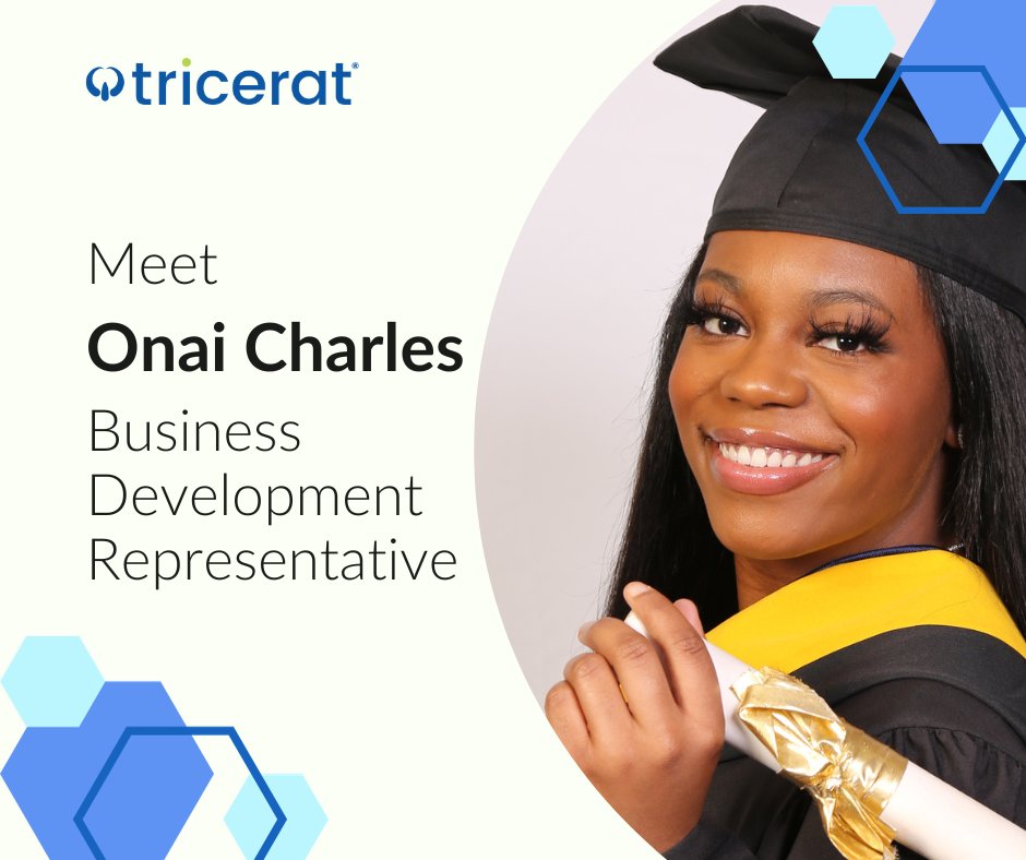 🥳 Help us in welcoming Baltimore native, Onai Charles to Tricerat! A recent Business Admin grad from University, Onai looks forward to leveraging her skills to help Tricerat build and maintain great relationships with our partners and customers. Welcome to the Team, Onai!