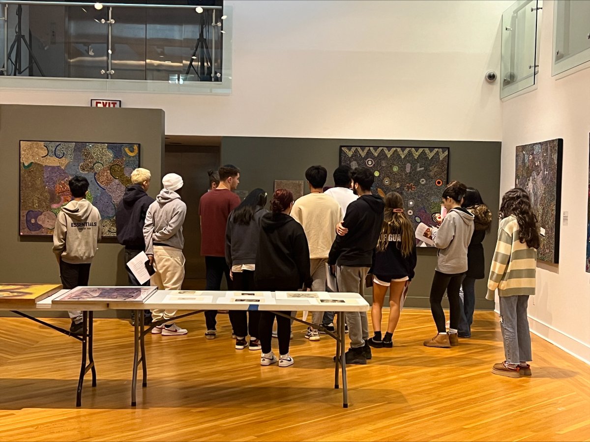 We love having groups visit! Are you an educator interested in visiting with your class? Please email us to set up a group visit to the museum. gtmuseum@qc.cuny.edu #museumeduation #GTM #godwinternbachmuseum #QueensCollege #CUNY #KCA #arteducation #arteducationmatters